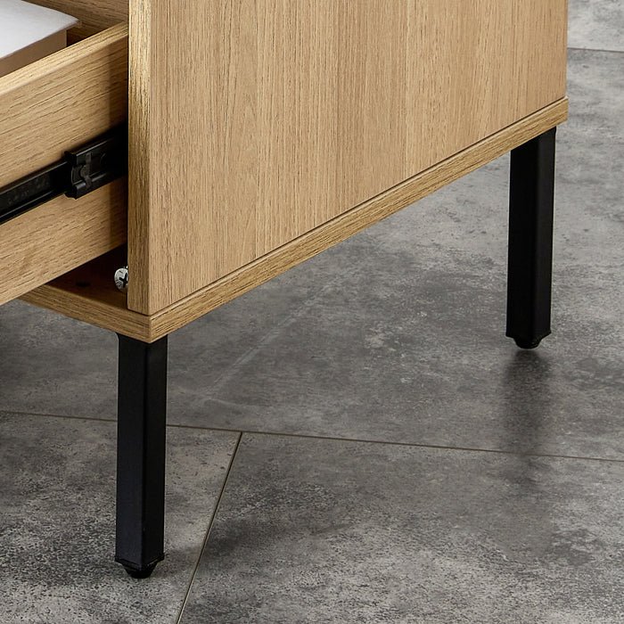 Modern simple storage Nightstand