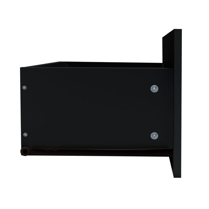 Black  TV Stand with LED Lights