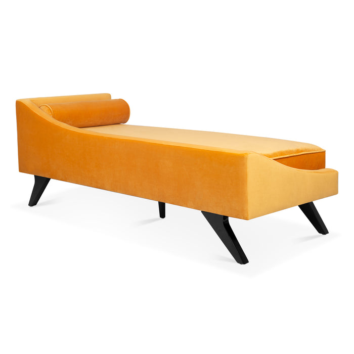 Right Square Arm Reclining Chaise Lounge