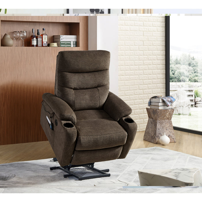 Liyasi Electric Power Lift Recliner Chair Sofa with Massage and Heat