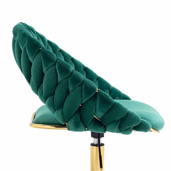 Adjustable Swivel Chair - Emerald