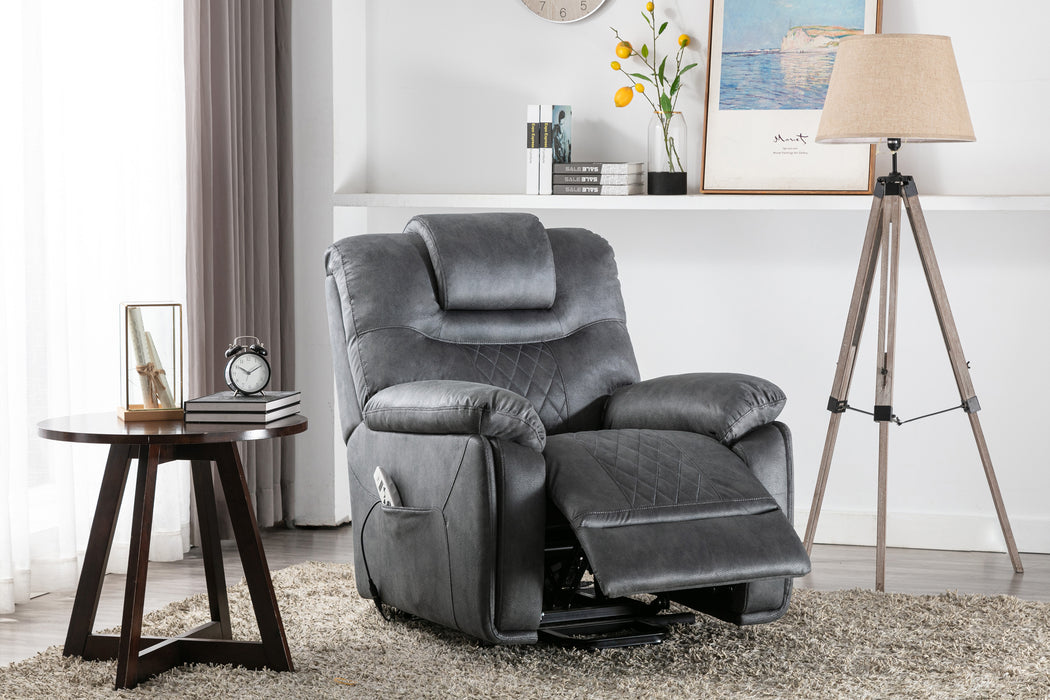 Orisfur. Power Lift Chair with Adjustable Massage Function, Recliner Chair with Heating System for Living Room