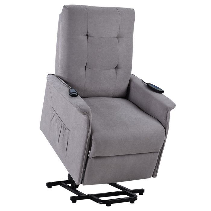 Power Lift Chair with Adjustable Massage Function