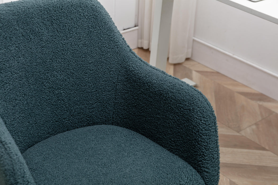 Modern Teddy Home Office Chair - Green