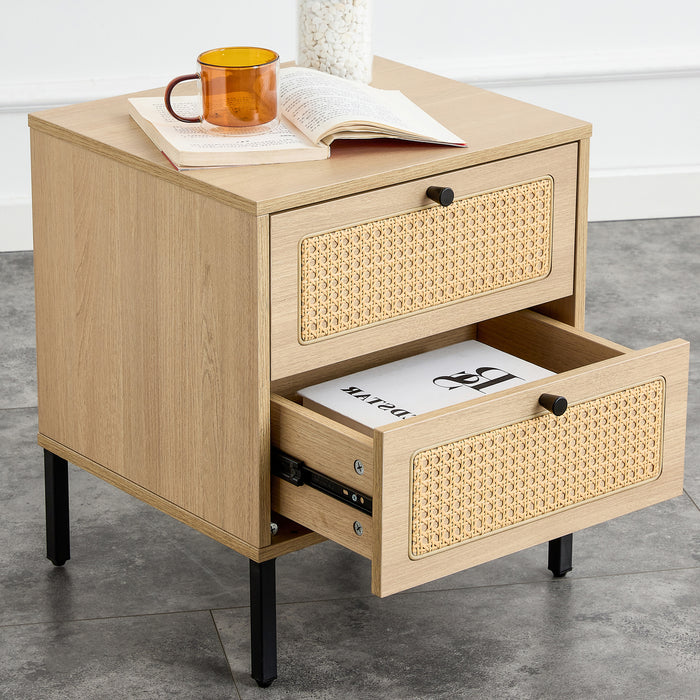 Modern simple storage Nightstand