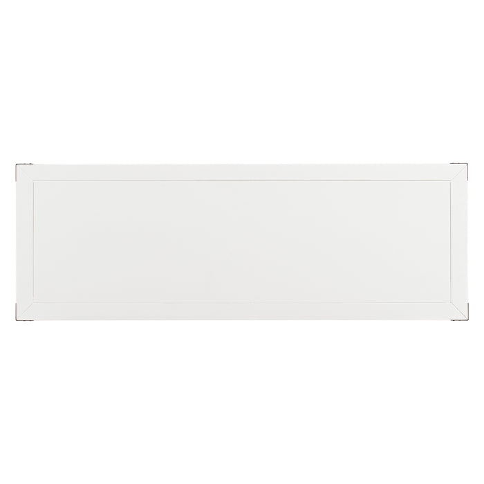 Modern Console Table for Living Room - White