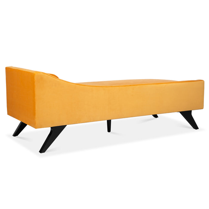 Right Square Arm Reclining Chaise Lounge