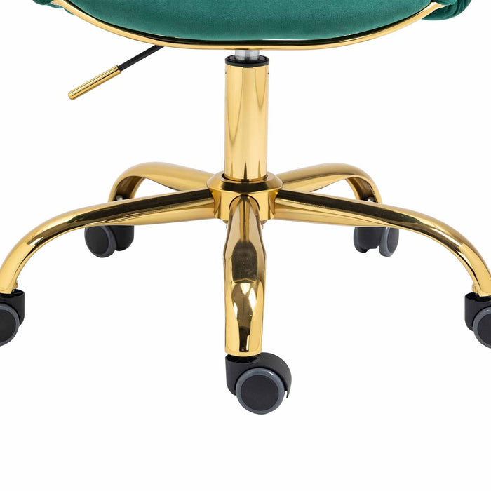 Adjustable Swivel Chair - Emerald