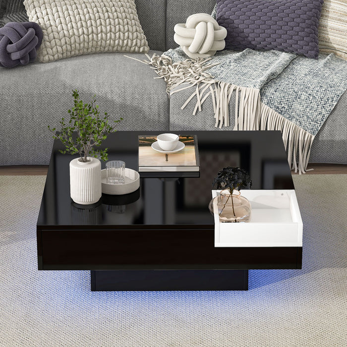 Modern Minimalist Design Square Coffee Table