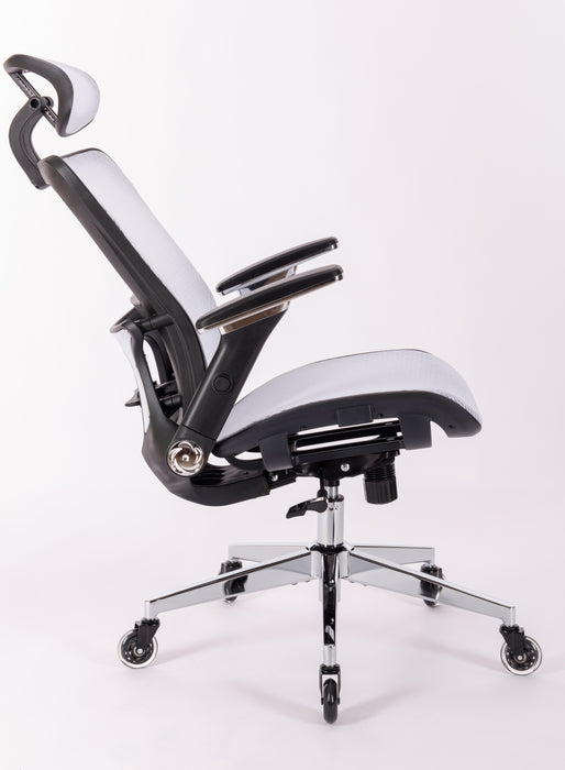 Ergonomic Mesh Office Chair - (WHITE MESH)