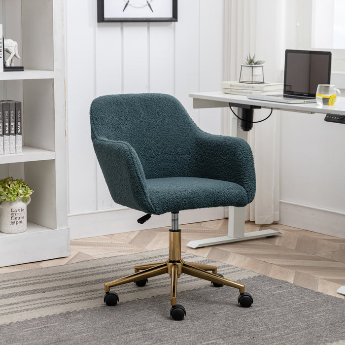 Modern Teddy Home Office Chair - Green