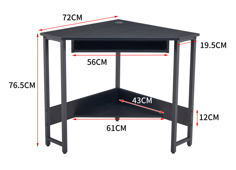 Triangle Computer Desk,Corner Desk