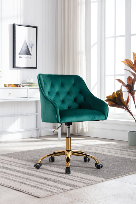 Modern Leisure office Chair - Green