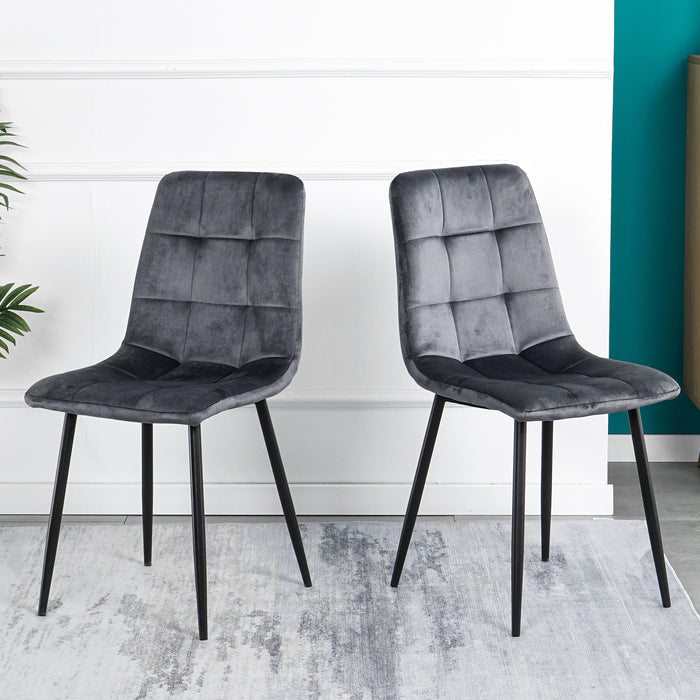 Modern Velvet Dining Chairs (set of 4)