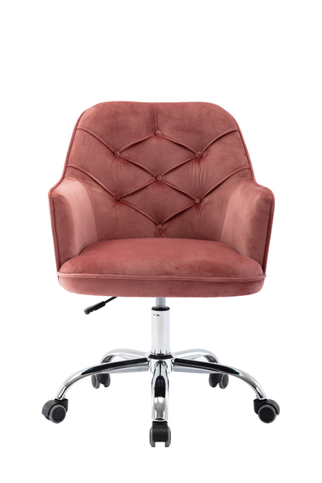 Modern Leisure Arm Chair - Bean red