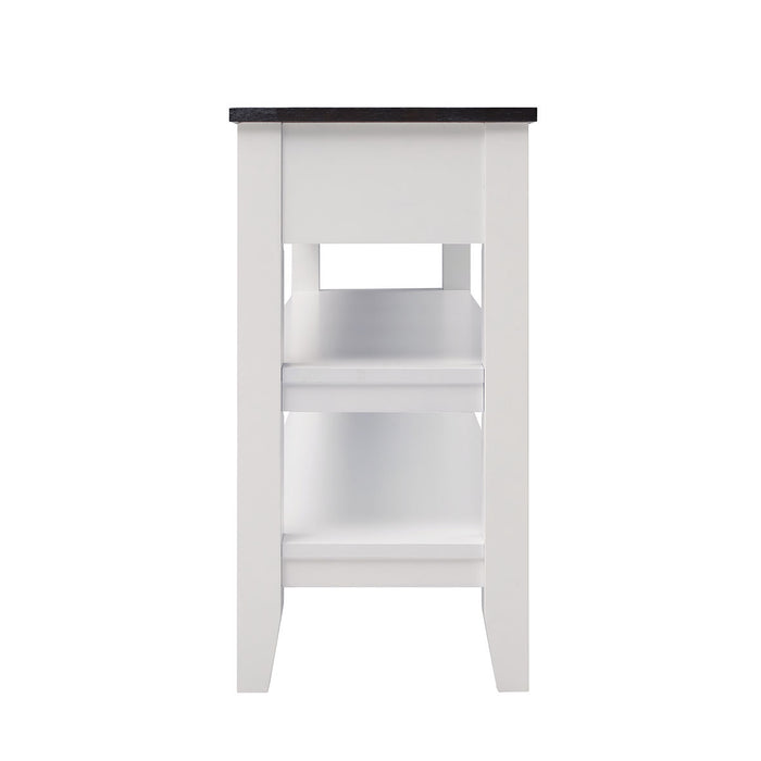 Modern Console Table for Living Room - White