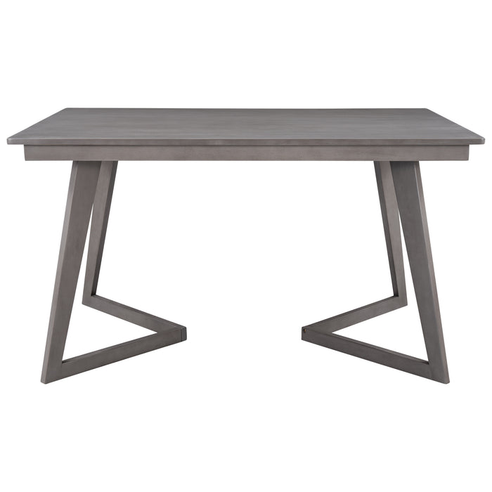 5-Piece Dining Set - Gray