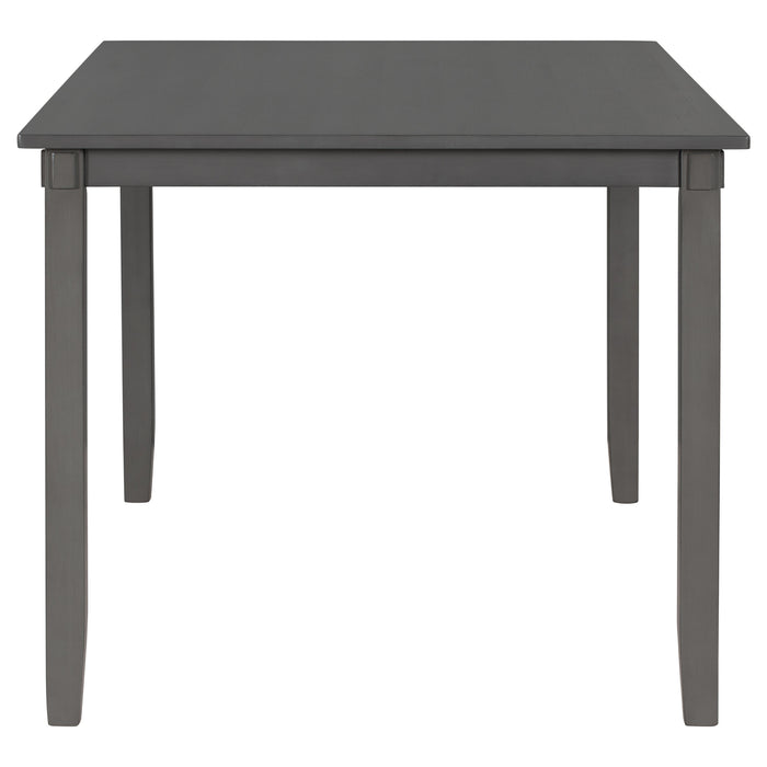 6-Piece Kitchen Dining Table Set - Gray