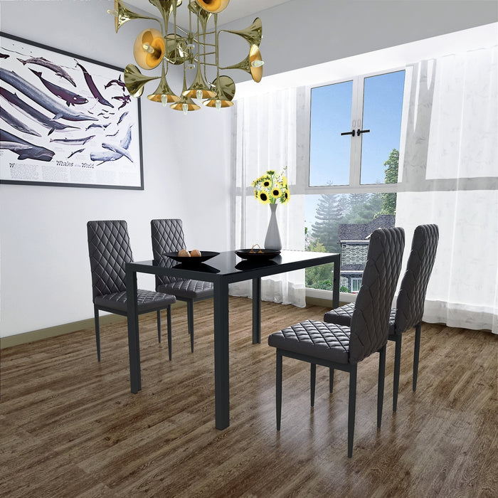 5 Pieces  Dining Table Set