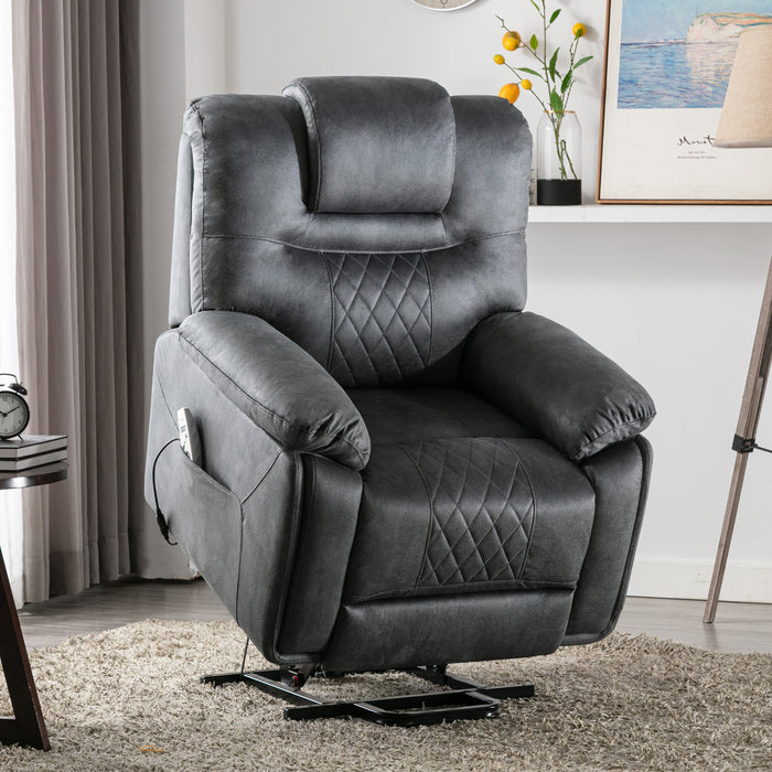 Orisfur. Power Lift Chair with Adjustable Massage Function, Recliner Chair with Heating System for Living Room