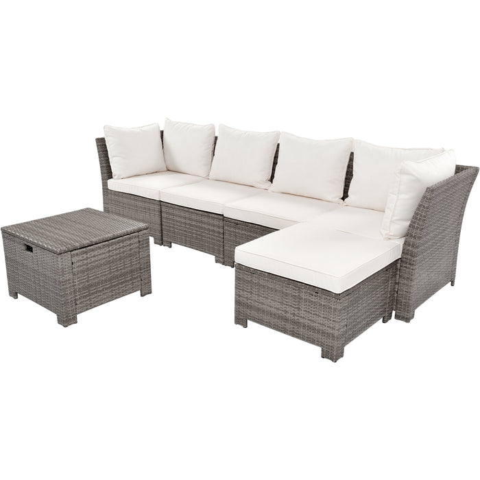 6-Piece Outdoor Set - Beige