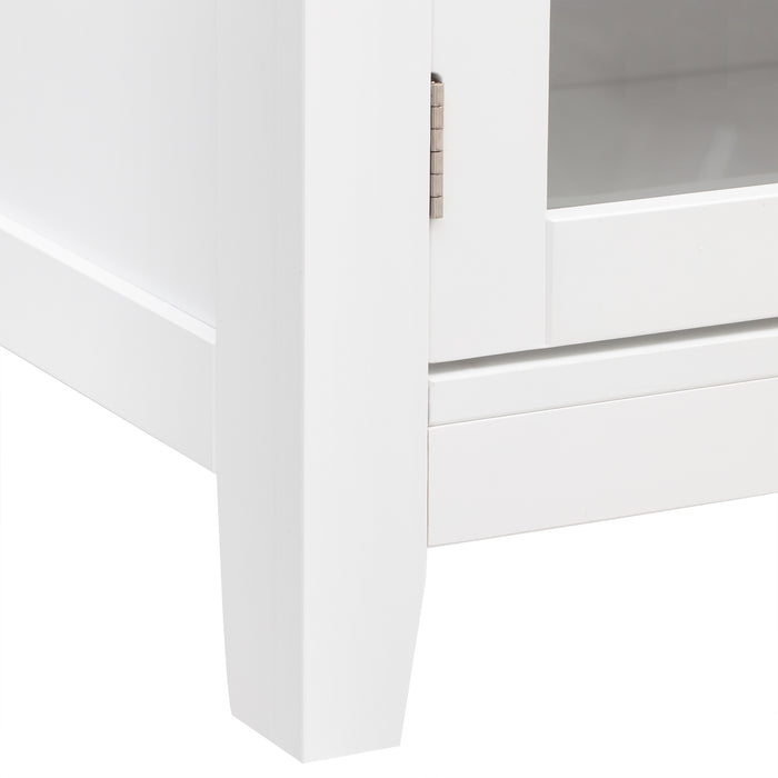 Multifunctional Morden Console Table for Living Room - White