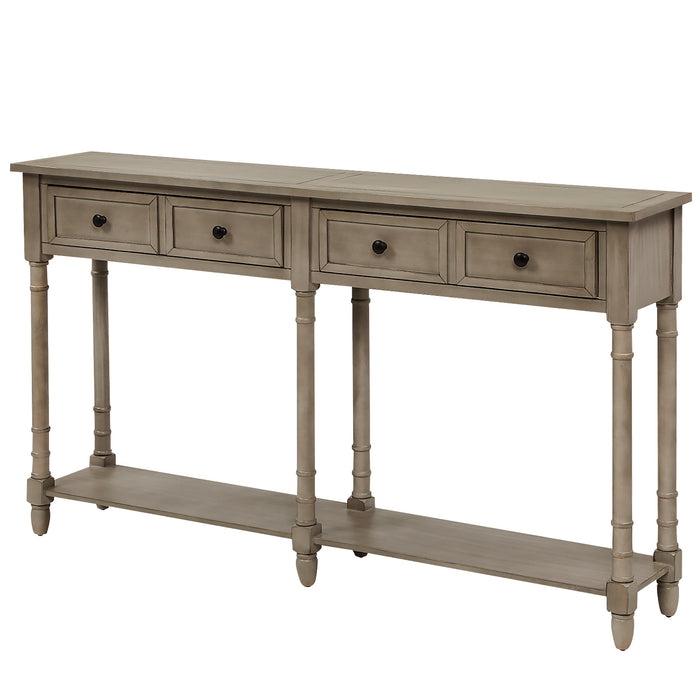 Console Table - Brown Wash