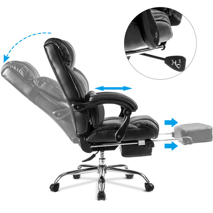 Office Chair - High Quality PU Leather