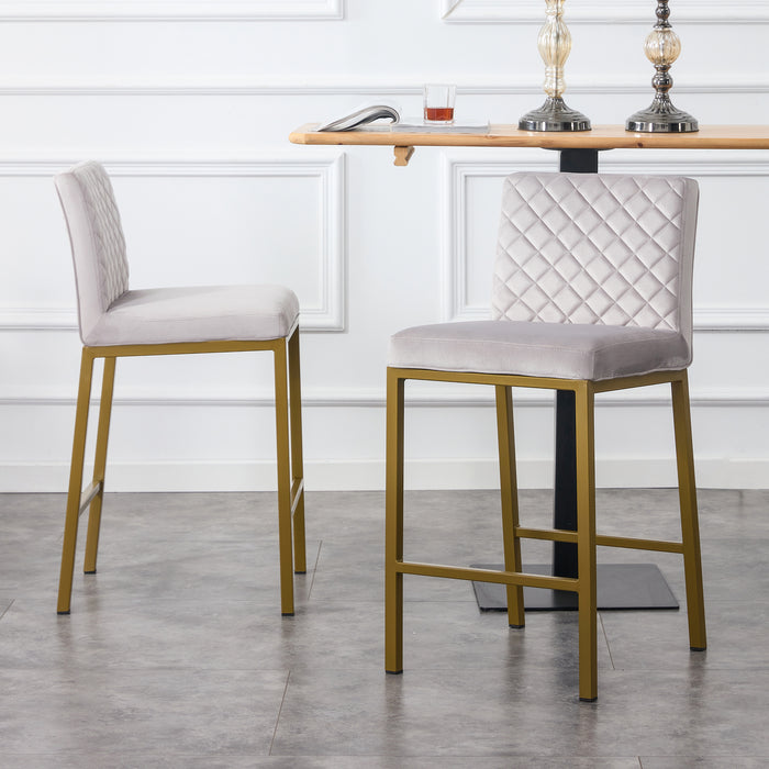 Modern Design High Counter Chair(set of 2)