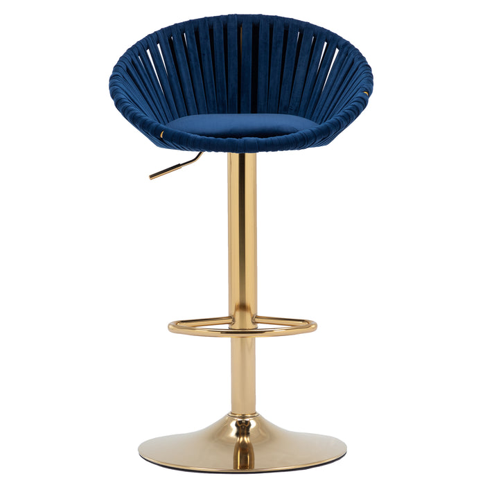 Velvet Bar Stools (Set of 2)