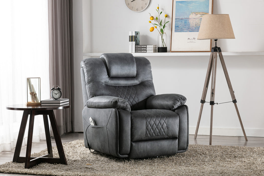 Orisfur. Power Lift Chair with Adjustable Massage Function, Recliner Chair with Heating System for Living Room