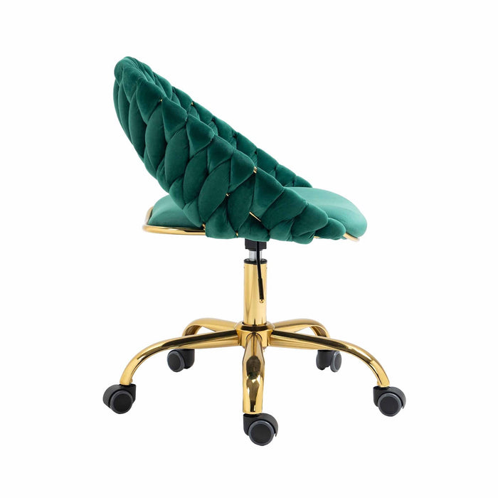 Adjustable Swivel Chair - Emerald