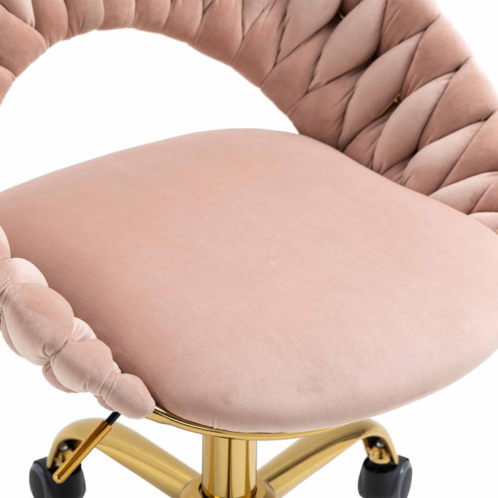 Adjustable Swivel Chair - Pink