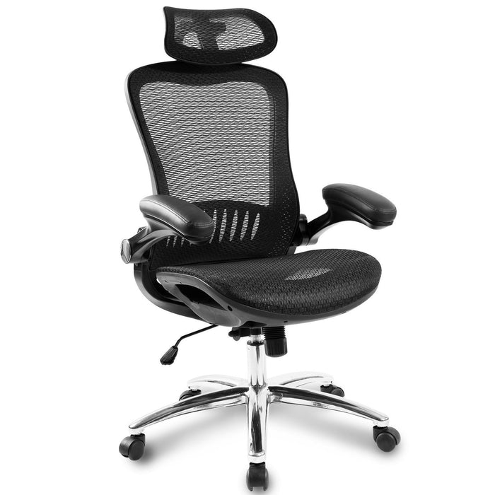 Office Chair - Ergonomic Mesh Chair  (Black)