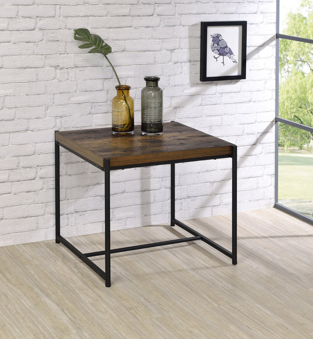 Modern Coffee and End Table 3pc set - Brown