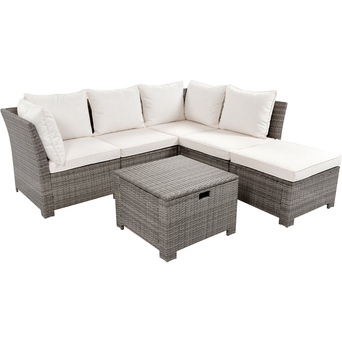 6-Piece Outdoor Set - Beige