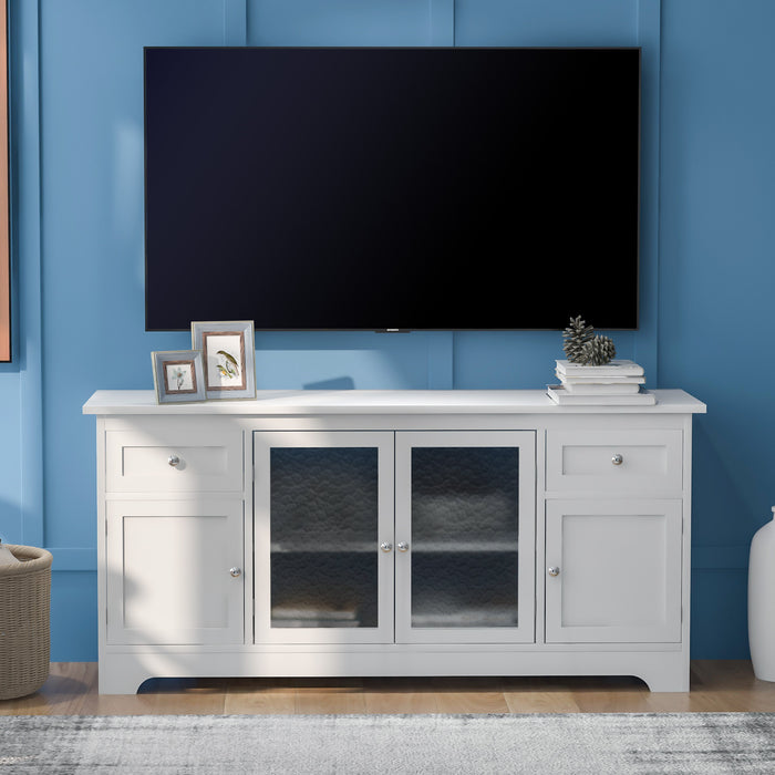 TV Stand for TV up to 65in -White