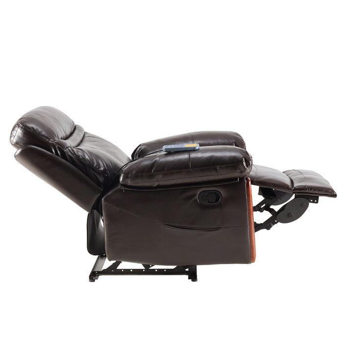 PU ReclinerChair with Heating and Massage