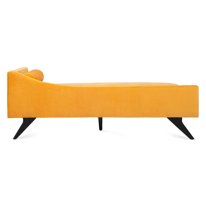 Right Square Arm Reclining Chaise Lounge