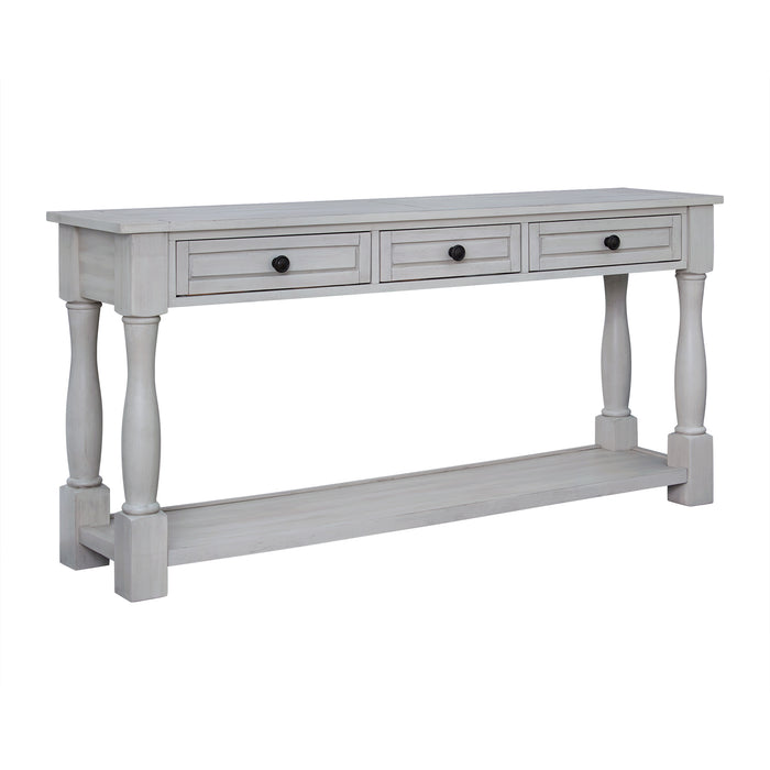 Console Table  - Gray Wash