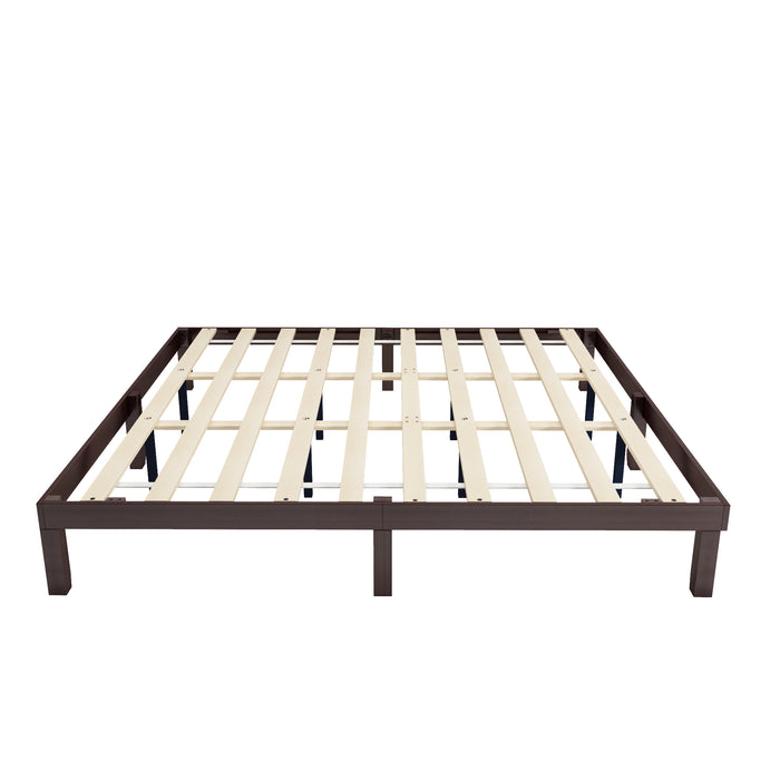 King Size Solid Wood Platform Bed