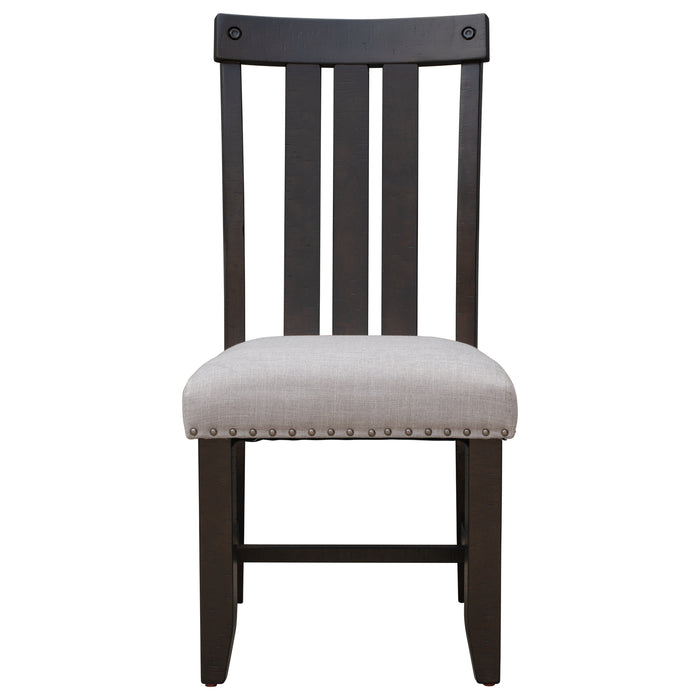 Upholstered Dining Chairs - Set of 2 (Espresso)