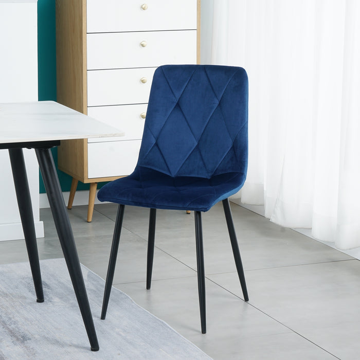 Modern Velvet Dining Chairs (set of 4)