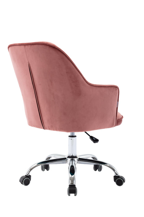 Modern Leisure Arm Chair - Bean red