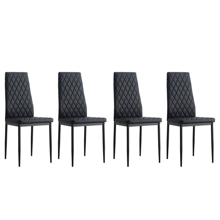 Dining chair set for 4