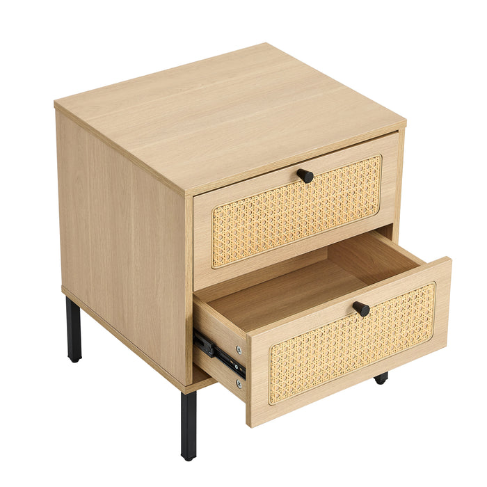 Modern simple storage Nightstand