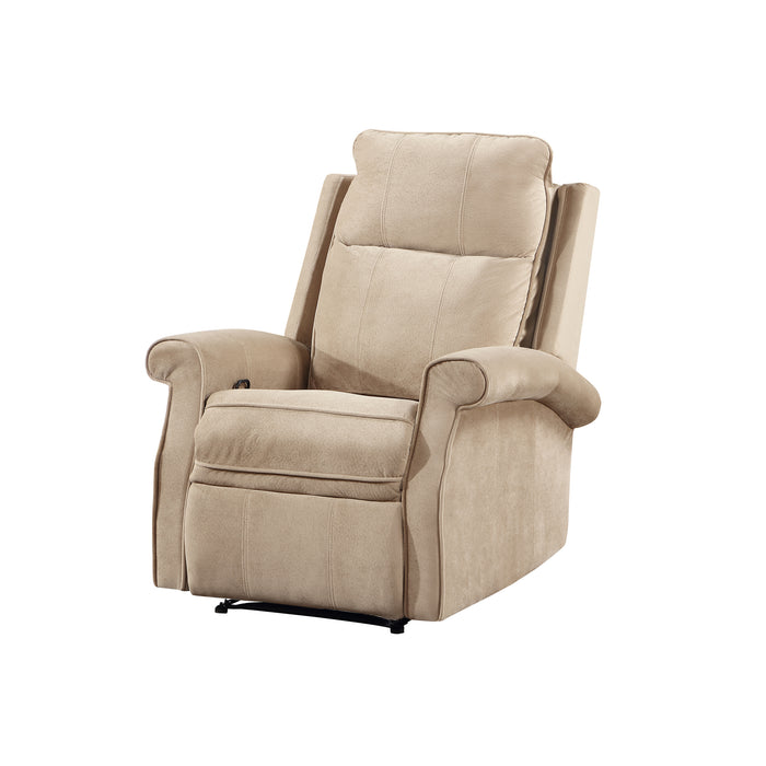 Oversize Modern Upholstered Lounge Manual Recliner Chair