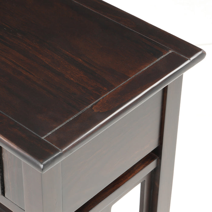 Entryway Accent Sofa Table (Espresso)