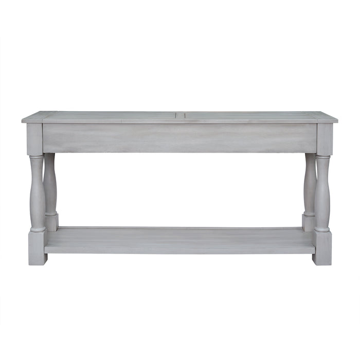 Console Table  - Gray Wash