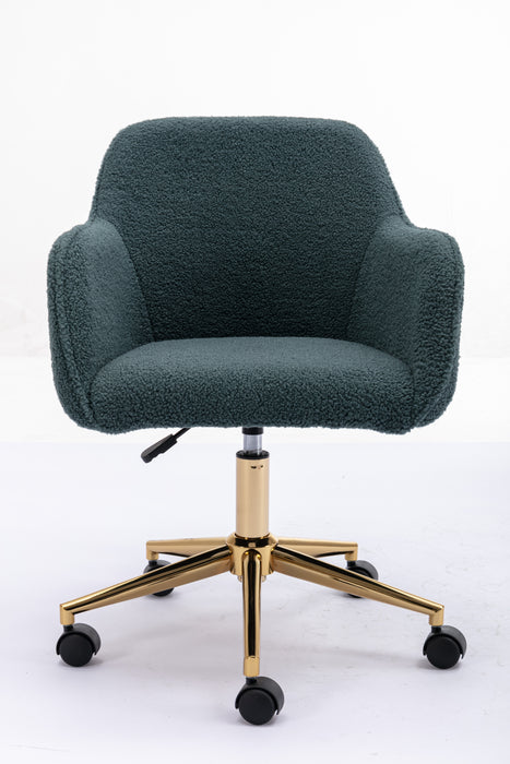 Modern Teddy Home Office Chair - Green